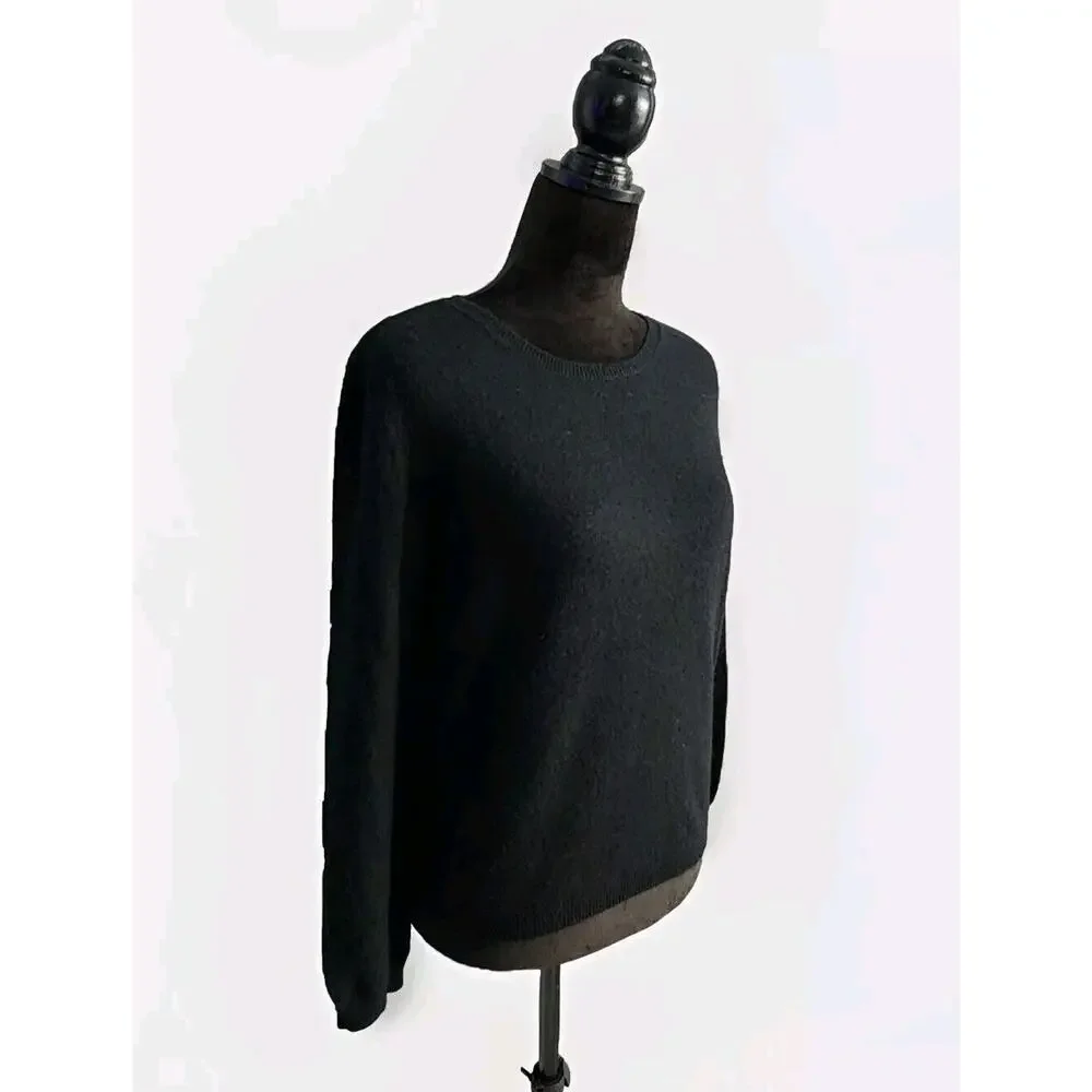 Touché Women's Long Sleeves Crewneck Cashmere Sweater XL Pre-owned - Picture 2 of 6